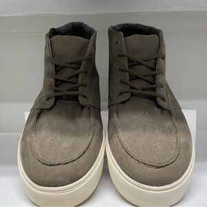 Old Navy‎ Mens Mid Top Moc Sneakers Shoes Dark Gray Lace Up Size 10
